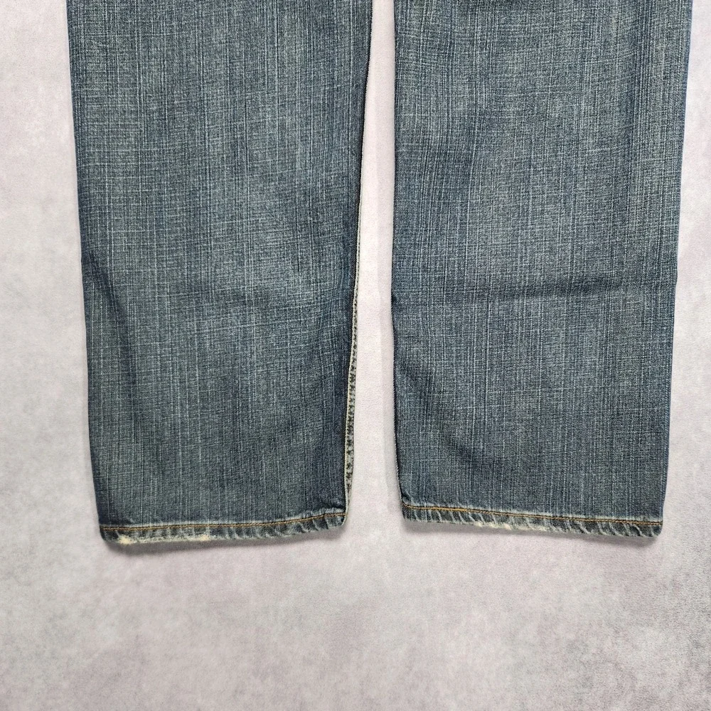 Levis 559 Relaxed Straight Jeans Mens 36x32 Blue Denim Medium‎ Wash 100% Cotton